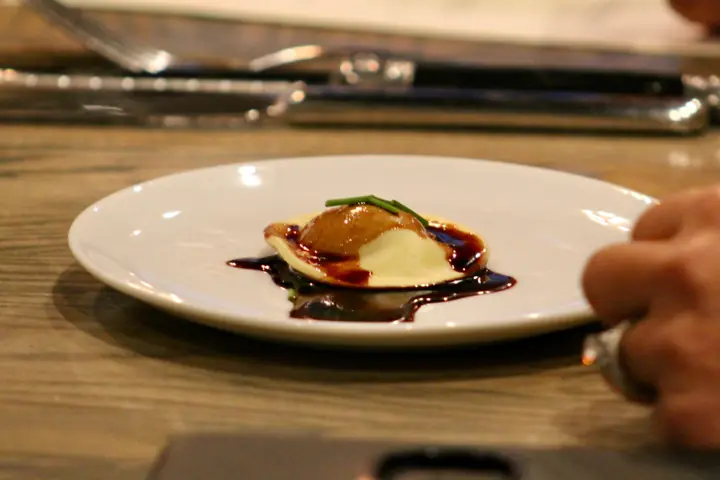 Chef's table courses at The Shaved Duck — photo 2