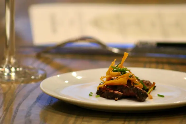 Chef's table courses at The Shaved Duck — photo 7