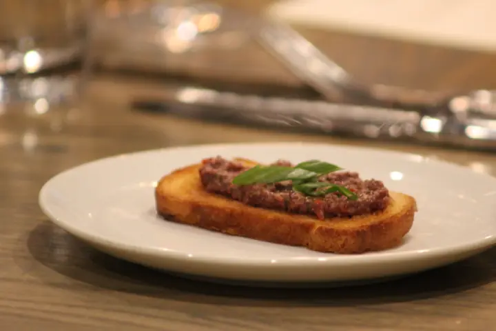 Chef's table courses at The Shaved Duck — photo 8
