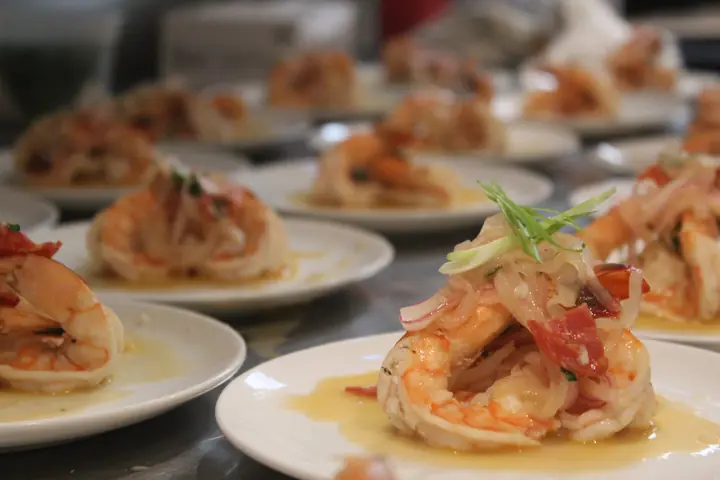 Chef's table courses at The Shaved Duck — photo 9