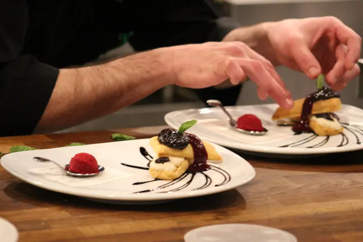 Chef's table courses at The Shaved Duck — photo 13