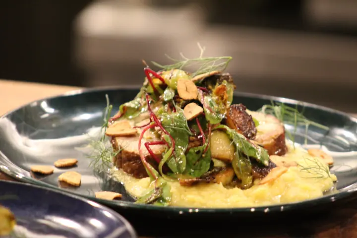 Chef's table courses at The Shaved Duck — photo 15