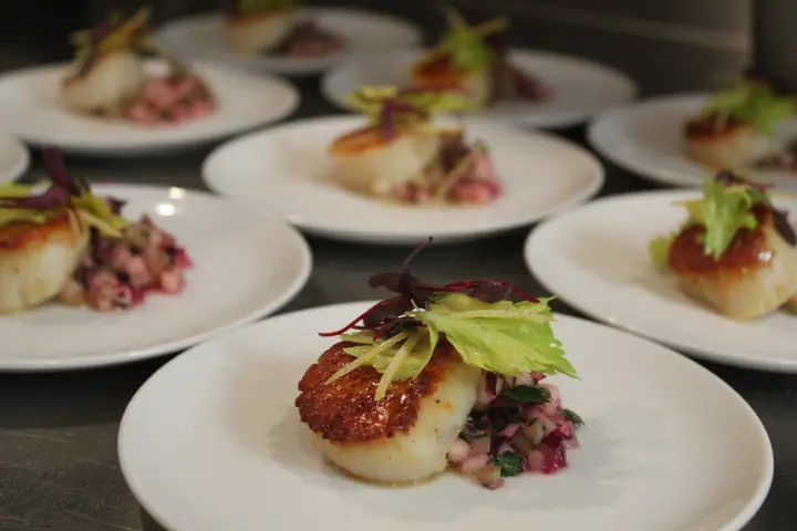 Chef's table courses at The Shaved Duck — photo 16