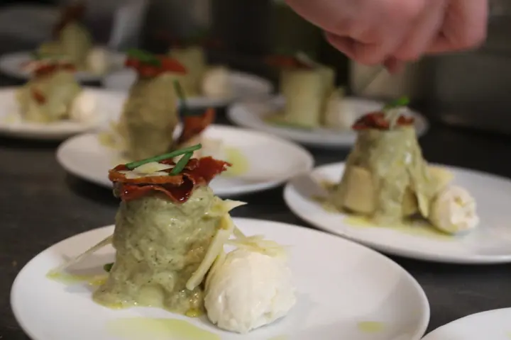 Chef's table courses at The Shaved Duck — photo 19