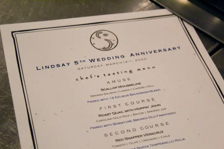 Chef's table courses at The Shaved Duck — photo 20
