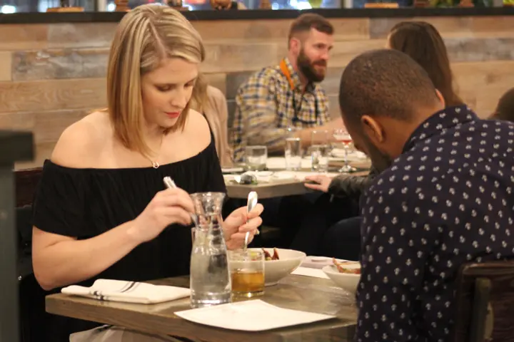 Chef's table courses at The Shaved Duck — photo 21