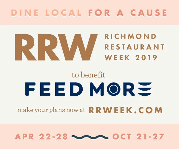 Richmond Restaurant Week October 22-27, 2019